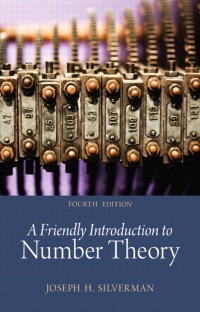 Cover image: Friendly Introduction to Number Theory, A 4th edition 9780134689463