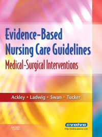 Imagen de portada: Evidence-Based Nursing Care Guidelines 9780323046244