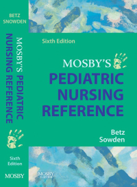 Cover image: Mosby's Pediatric Nursing Reference 6th edition 9780323044967