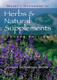 Imagen de portada: Mosby's Handbook of Herbs & Natural Supplements 4th edition 9780323057417