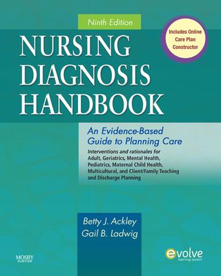 Cover image: Nursing Diagnosis Handbook 9th edition 9780323071505