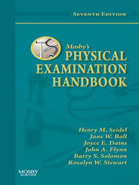 Cover image: Mosby's Physical Examination Handbook 7th edition 9780323065405