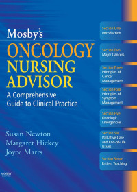 Imagen de portada: Mosby's Oncology Nursing Advisor 9780323045971