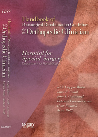 Cover image: Handbook of Postsurgical Rehabilitation Guidelines for the Orthopedic Clinician 1st edition 9780323049399