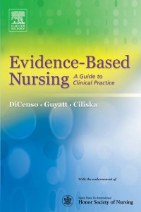 Imagen de portada: Evidence-Based Nursing 9780323025911