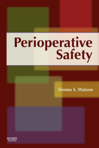Cover image: Perioperative Safety 9780323069854