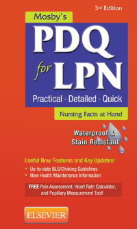 Immagine di copertina: Mosby's PDQ for LPN 3rd edition 9780323084475