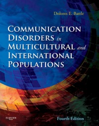 Imagen de portada: Communication Disorders in Multicultural Populations 4th edition 9780323066990