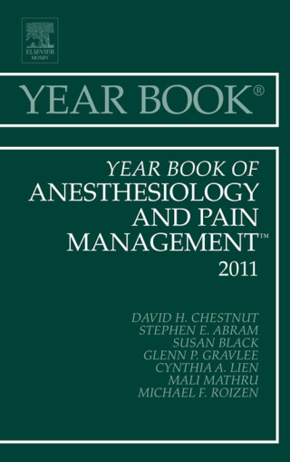 Cover image: Year Book of Anesthesiology and Pain Management 2011 9780323084079