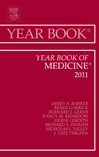 صورة الغلاف: Year Book of Medicine 2011 9780323084161