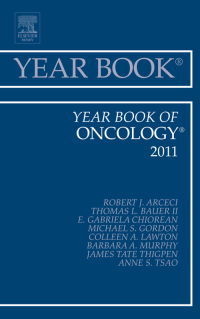 Imagen de portada: Year Book of Oncology 2011 9780323084208