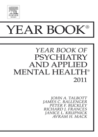 Immagine di copertina: Year Book of Psychiatry and Applied Mental Health 2011 9780323081757