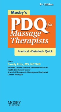 Imagen de portada: Mosby's PDQ for Massage Therapists 2nd edition 9780323063647