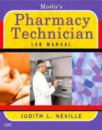 Cover image: Mosby's Pharmacy Technician Lab Manual Revised Reprint 1st edition 9780323088121