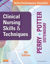Cover image: Skills Performance Checklists for Clinical Nursing Skills & Techniques 8th edition 9780323088985
