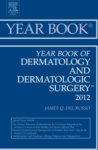 Imagen de portada: Year Book of Dermatology and Dermatological Surgery 2012 9780323088763