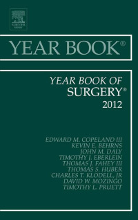 Imagen de portada: Year Book of Surgery 2012 9780323088954