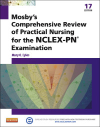 Imagen de portada: Mosby's Comprehensive Review of Practical Nursing for the NCLEX-PN® Exam 17th edition 9780323088589