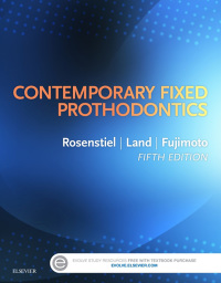 表紙画像: Contemporary Fixed Prosthodontics 5th edition 9780323080118