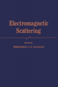 Cover image: Electromagnetic Scattering 9780127096506