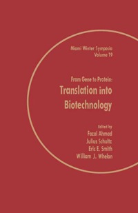 Imagen de portada: From Gene to Protein: Translation into Biotechnology 9780120455607