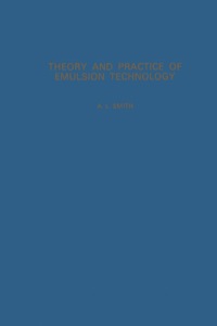 Imagen de portada: Theory and Practice of Emulsion Technology 9780126512502