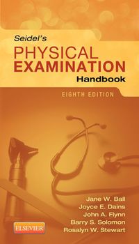 Cover image: Seidel's Physical Examination Handbook 8th edition 9780323169530