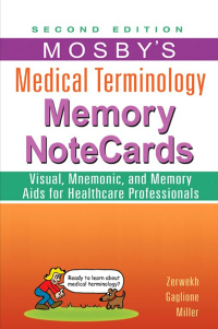 Imagen de portada: Mosby's Medical Terminology Memory NoteCards 2nd edition 9780323082730
