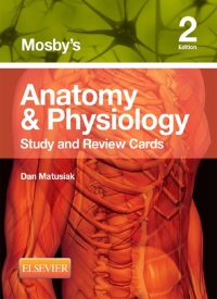 صورة الغلاف: Mosby's Anatomy & Physiology Study and Review Cards 2nd edition 9780323187251