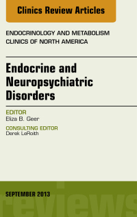 Cover image: Endocrine and Neuropsychiatric Disorders, An Issue of Endocrinology and Metabolism Clinics 9780323188524