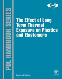 Imagen de portada: The Effect of Long Term Thermal Exposure on Plastics and Elastomers 9780323221085