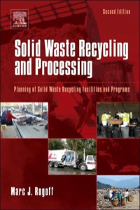 Imagen de portada: Solid Waste Recycling and Processing: Planning of Solid Waste Recycling Facilities and Programs 2nd edition 9781455731923