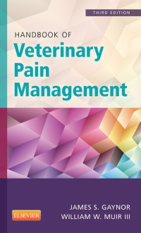 Cover image: Handbook of Veterinary Pain Management 3rd edition 9780323089357