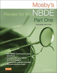 Cover image: Mosby's Review for the NBDE Part I 2nd edition 9780323225618