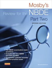 Cover image: Mosby's Review for the NBDE Part II 2nd edition 9780323225687