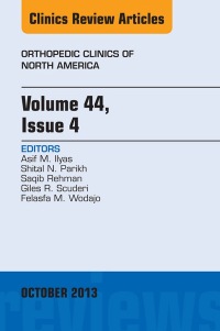表紙画像: Volume 44, Issue 4, An Issue of Orthopedic Clinics 9780323227292