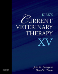 Cover image: Kirk's Current Veterinary Therapy XV 9781437726893
