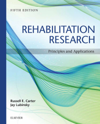 Cover image: Rehabilitation Research 5th edition 9781455759798