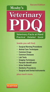 Cover image: Mosby's Veterinary PDQ 2nd edition 9780323240666
