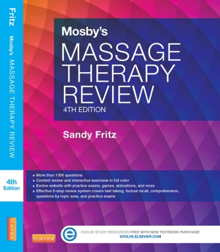 Cover image: Mosby's Massage Therapy Review 4th edition 9780323137584