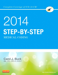Cover image: Step-by-Step Medical Coding, 2014 Edition 9781455746354