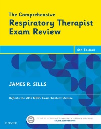 Omslagafbeelding: The Comprehensive Respiratory Therapist Exam Review 6th edition 9780323241342