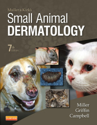 表紙画像: Muller and Kirk's Small Animal Dermatology 7th edition 9781416000280