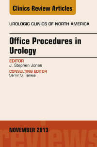 Cover image: Office-Based Procedures, An issue of Urologic Clinics 9780323242394
