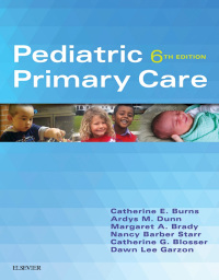 Cover image: Pediatric Primary Care 6th edition 9780323243384