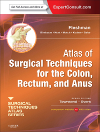 Imagen de portada: Atlas of Surgical Techniques for Colon, Rectum and Anus 9781416052227