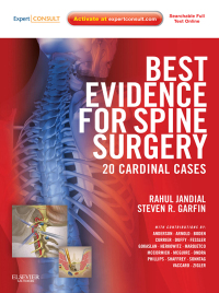Cover image: Best Evidence for Spine Surgery 9781437716252