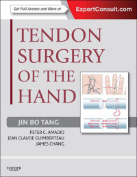 Cover image: Tendon Surgery of the Hand 9781437722307