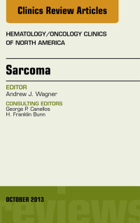 表紙画像: Sarcoma, An Issue of Hematology/Oncology Clinics of North America 9780323261005