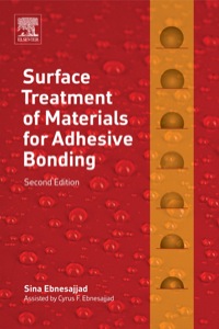 Cover image: Surface Treatment of Materials for Adhesive Bonding 2nd edition 9780323264358